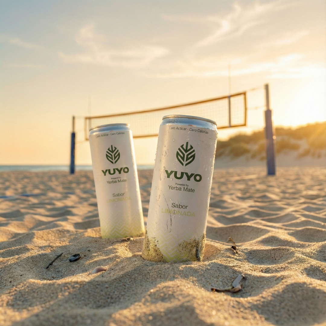 Yuyo fresco energizante natural saludable a base de yerba mate. Para energia natural, refrescante sabor a limonada.